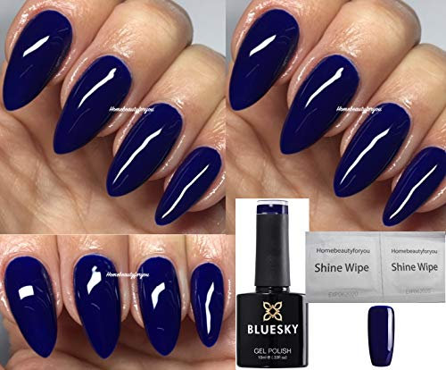 Bluesky Gel Nail Polish BLUE DANCING QUEEN ROYAL BLUE, Autumn Winter UV LED Soak Off