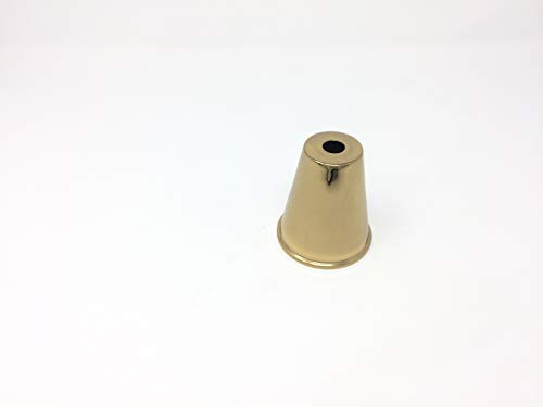 Baldachin Metall Messing rund Vintage (Gold)