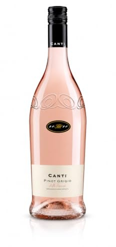 Canti - Pinot Grigio delle Venezie D.O.C., Italian Rosè Dry Wine, 1x750 ml