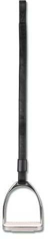 Waldhausen - Correa para estribos (sintética), Unisex adulto, Negro , 60 cm