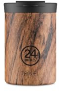 24Bottles Travel Tumbler 0.35 L Sequoia Wood Print (24B614)