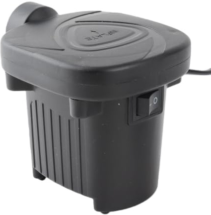 Luftpumpe, tragbar und schnell, elektrische Luftpumpe 12V Auto DC, für Aufblasbares Boot Schwimmbett im Freien Schwimmen und Ruderboot Outdoor Aktivitäten