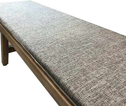 Konsilsa Sitzpolster für Gartenbank, gepolsterte Auflage für Gartenbank Bierzeltgarnitur Bankauflage Sitzkissen für Bänke (Color : D, Größe : 150x35x3cm(59x14x1inch))