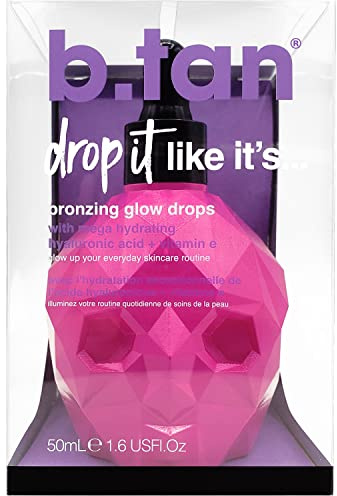 B.Tan Drop It Like Its Bronzing Glow Drops Self Tanner For Unisex 1.7oz Self Tanner