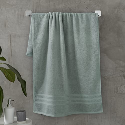 Catherine Lansfield Zero Twist mjuk & absorberande bomull badlakan par salvia grön