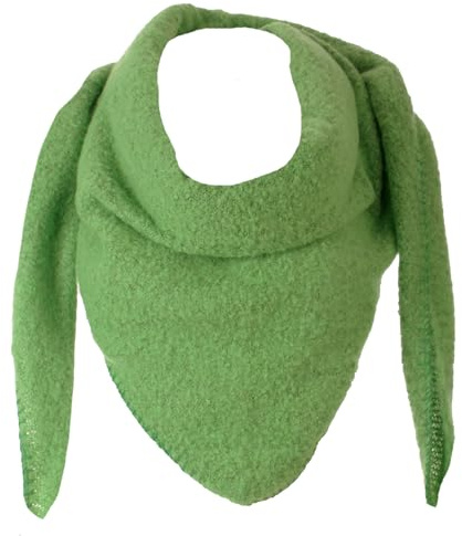 FASHION YOU WANT XXL Schal flauschig schal-tuch damen dicker dreieckstuch groß Wolle UNI Farben kuschelig