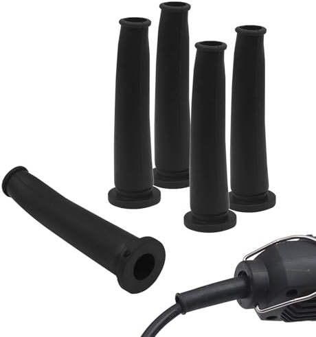 Lot de 5 protections de câble pour meuleuses d'angle, 70 x 8 mm, gaines de câble en caoutchouc, gestion des câbles, perceuse électrique, outils électriques