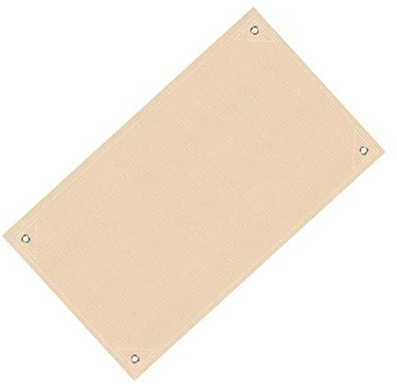 FONDOTIN Feuerfeste Fiberglasdecke Isoliermatte Zum Grillen Ölbeständig 60 X 80 cm Für Picknicks Im Freien