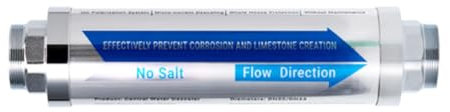 Fegtrtyoa Whole House Central Water Softener Scale Water Softener System Prevent Scale Built Up on Water Pipes Smart Toilet Boilers 1/2 Interface