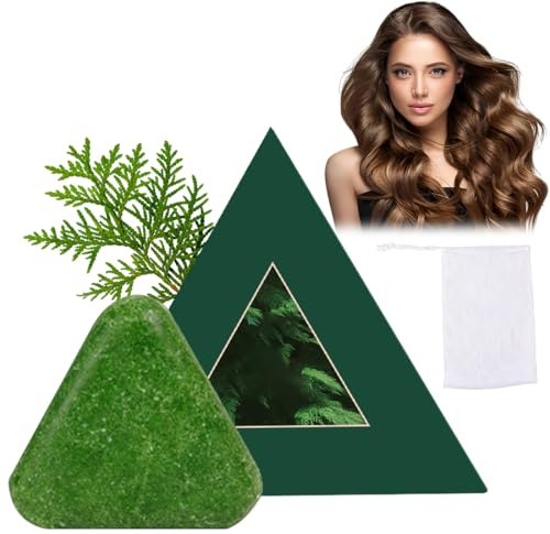 Shampoing Solide Antichute et Renforçant avec Huile de Romarin et pour Cheveux Gras et Fragiles,Shampoing cheveux gras,Shampoing solide cheveux gras 100% Vegan et Naturel,Donner un réseau de bulles