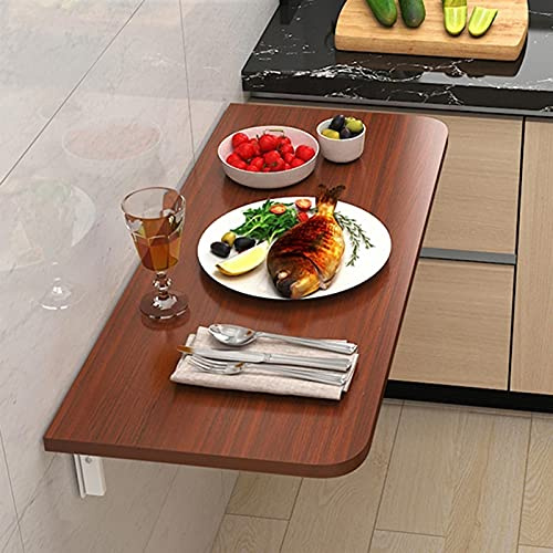 Platzsparender Wandklapptisch - Kompakter Esstisch aus Holz für Küche & Balkon - Ideal für kleine Räume, vielseitig und funktional, perfekt für den Heimgebrauch