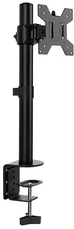 Futura Single Monitor Arm, 13–32 Inch, VESA 100x100, C-Clamp, 8kg