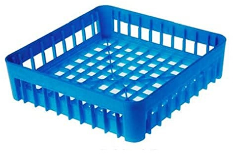 Lacor 69240 – Bodenkorb 40x40x11 cm – Blau Profi-Küche Qualität | Langlebiges Profi-Utensil; entwickelt für optimale Leistung und schnelle, unkomplizierte Reinigung in der Spülmaschine