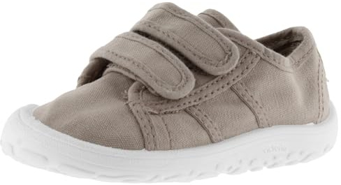 victoria Sneaker Bosco Barefoot 1370111 | Tela Tinta Drec & Doppia Chiusura A Strappo per Bambini Unisex