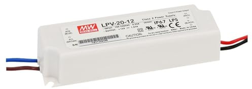 LED Netzteil 20W 24V 0,84A ; MeanWell, LPV-20-24 ; Schaltnetzteil