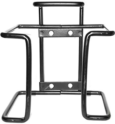 LBH MARKET Light-Duty Salt Brick Holder for Horses, Calves, Sheep, Goats, Alpacas & Llamas – Wire Salt/Mineral Block Feeder Fits Standard 4-lb Blocks – Compact 6¼ x 4¾ Design with Mounting Hardware