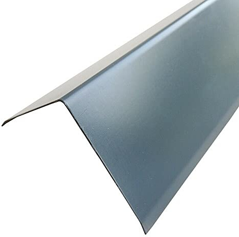 Alu Winkel 3-FACH Anthrazit, 3000mm Aluminium Winkel, Dekor außen 200x200 mm Schenkelinnenmaß aus Alu Ral7016 Anthrazitgrau 0,8 mm stark L Profil RAL 7016, Dach Profil,