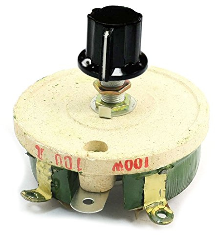 100 W 100 Ohm Rheostat Keramik Drehrad Potentiometer