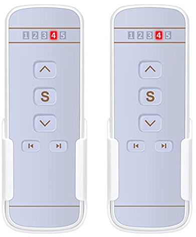 2 per 1810645 Telis 4 Pure - Telecomando 433.42MHZ Flaps by 5 Channel Radio, per controllare 5 Motori o 5 Gruppi di Motori Radio 3 Anni di Garanzia