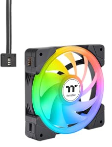 Thermaltake SWAFAN EX12 ARGB | Wechselbare Lüfterblätter | Umkehrbarer Luftstrom | High Pressure Lüfterblätter | Black | 3er Pack