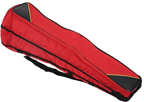 ZAANU Posaunen-Gigbag, Posaunenkoffer, 87 cm Länge, Oxford-Stoff, langlebiger Schutz for Tenorposaune /116 (Color : Red)