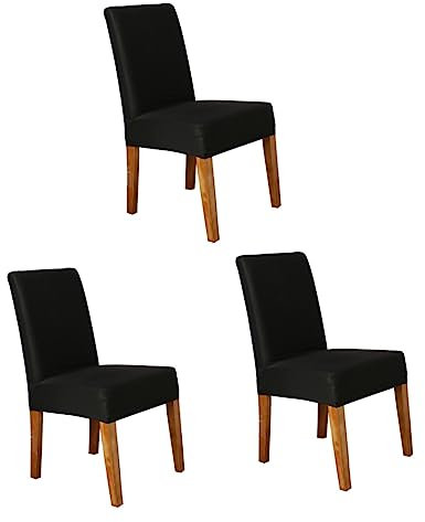 PRETYZOOM 3st Stuhlschutz Aus Milchseide Essstuhl Fall Liegestuhlbezüge Für Liegestühle Stuhlornament Schonbezüge Für Sofas Sofabezug Elastisch Bankett Schutzhülle