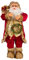 Pcingsia Figura de Papá Noel de pie, decoración navideña, muñeco de Papá Noel, Figura de pie Vintage para Navidad, cumpleaños