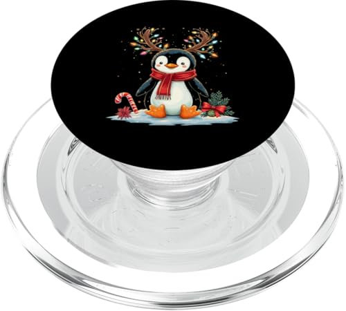 Weihnachtlicher Pinguin PopSockets PopGrip für MagSafe