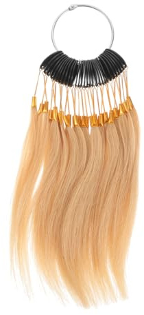 TOPBATHY Human Hair Color Strands with Adjustable Hair Strand Accessories Stable Hold for Various Thicknesses and Salon Use