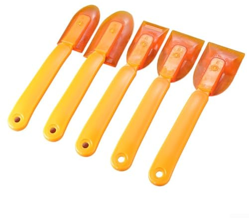 Gummi fogningsverktyg återanvändbar tätningsmedel spatel spridare för silikon fogfinish, 5-pack