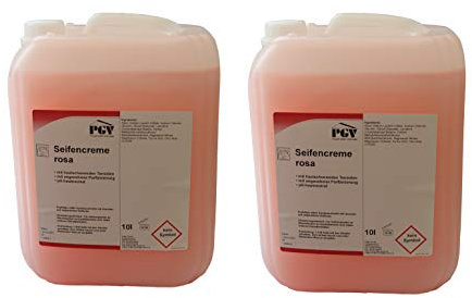 Seife - ROSA - Cremeseife Seifencreme Flüssigseife 10 Liter Kanister (2 x 10 Liter)
