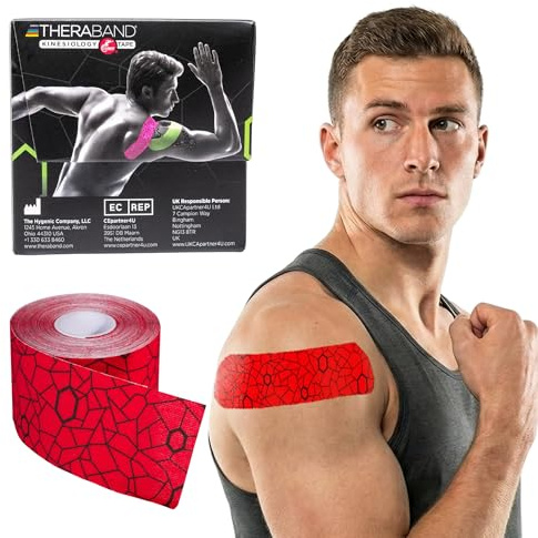 THERABAND Kinesiologisches Tape Kinesiology Tape Rolle 5m x 5cm