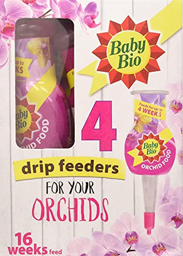 Pack x4 Baby Bio RTU 40ml Liquid Drip Feeders Orchid Plant Food…