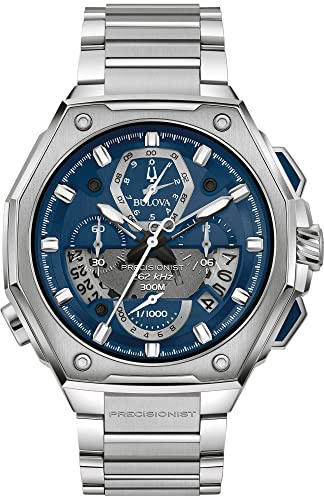 Bulova Herren Chronograph Quarz Armbanduhr Precisionist