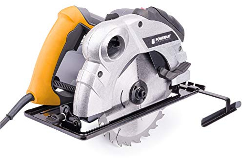 Sega circolare per legno con laser 2250 W 2 dischi 185 mm 24/40 denti