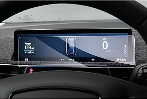 GAFAT Compatible avec Ford Mustang Mach-E 2021-2025 2026 10,2 Film de Protection d'Écran pour Virtual Cockpit, Film en Verre Trempé Mustαng Mach-E 2025, 9H Anti-Rayures