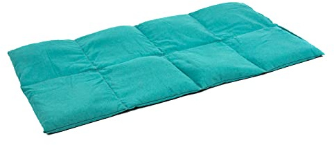 TERMOSAK Bouillotte Sèche avec Soja Vert et Lavande, 55x30 cm Coussin Chauffant Eco Chaud/Froid, avec Graines de Haute Durabilité, Sac Thermique pour Micro-ondes/Congélateur (008, 55x30)