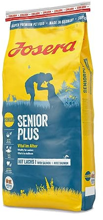 JOSERA SeniorPlus (1 x 12,5 kg) | Hundefutter für empfindliche Hunde | Super Premium Trockenfutter für ältere Hunde | 1er Pack
