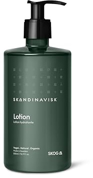Skandinavisk SKOG Wald Loción para manos y cuerpo, notas aromáticas: agujas de pino y piñas, savia de abedul y lirio de los valles, 500 ml