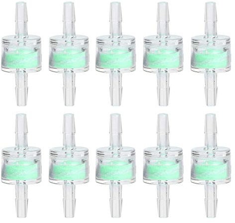 Silikonschlauchfilter, 10 Stück, Aquarium-Wasserpumpe, Silikonschlauchfilter, Grüne Aquarien, Schlauchreinigung, Filtrationszubehör (4MM)