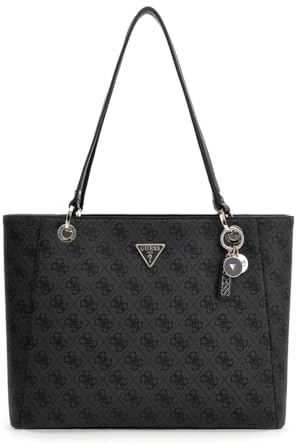 GUESS Noelle II Tote Coal Logo