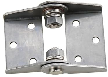 Bisagras grandes de acero inoxidable con tope arbitrario y par de posicionamiento con eje de amortiguación ajustable (1 unidad)(17N.m(170Kgf.cm))