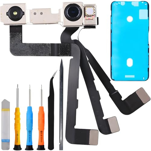 ZHUROUPU for iPhone 11 Pro Max Front Facing Camera Flex Cable, 12 MP Front Camera Microphone/Proximity Light/Sensor Cable Replacement for iPhone 11 Pro Max 6.5inch 2019 A2218 A2220 A2161
