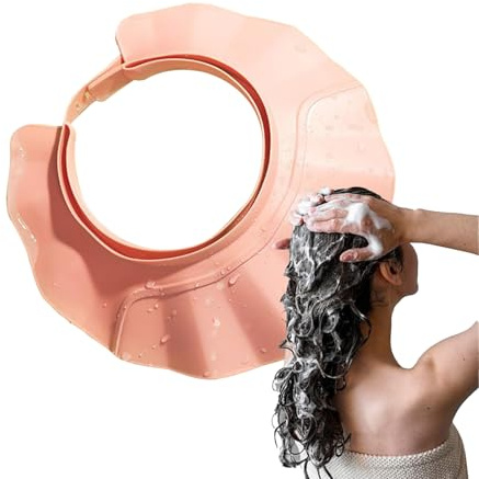 Capo Doccia Per - Cappuccio Per La Doccia Da Bagno Per | Cappello Da Bagno Per Lavaggio Per Capelli Regolabile Per | Eye & Ear Guard A Prova Di Splash Per Lavare I Capelli, Com