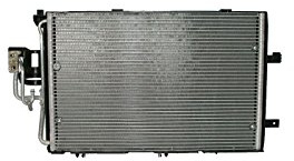 DELPHI TSP0225477 Klimakondensator Klimaanlage Auto ohne Trockner Kompatibel mit OPEL Corsa C Schrägheck X01 13114011 1850000 1850091