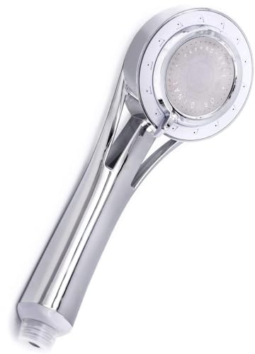 Eco2-Douche L'ORIGINAL Français – Pommeau de Douche Économique 50% d'Économie d'Eau – Longue Durée de Vie – Certifié ACS – Médaillé Concours Lépine – Installation Universelle – Finition Chromé