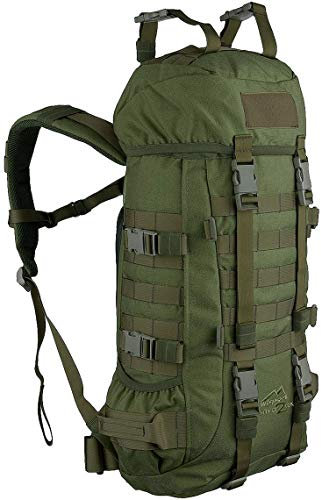 Wisport großer Jagdrucksack 40 Liter Herren + inkl. E-Book | Jägerrucksack für Frauen Männer | Rucksack Jäger jagen | Jagd | Hunting | aus Cordura | Silverfox 2 Olive Green