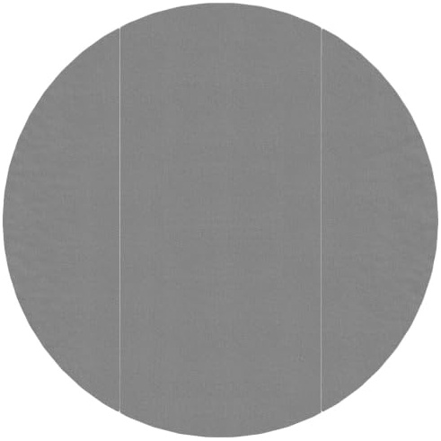 vidaXL Pool Bodentuch, Pool Bodenmatte Bodenplane, Poolunterlage Bodenschutz, Unterlegmatte für Pool Schwimmbecken, Hellgrau Polyester Geotextil