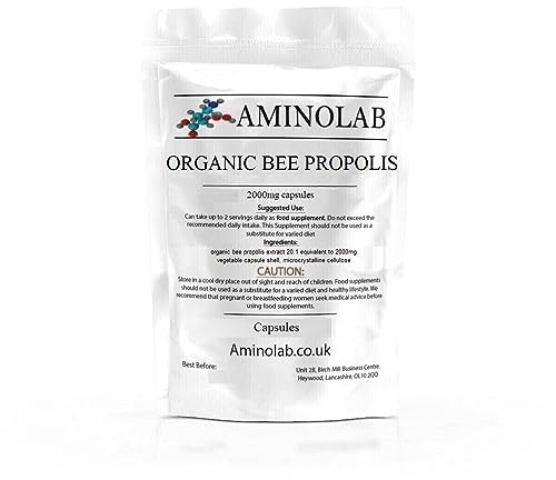 Aminolab - High Strength Bee Propolis 2000mg 120 Capsules