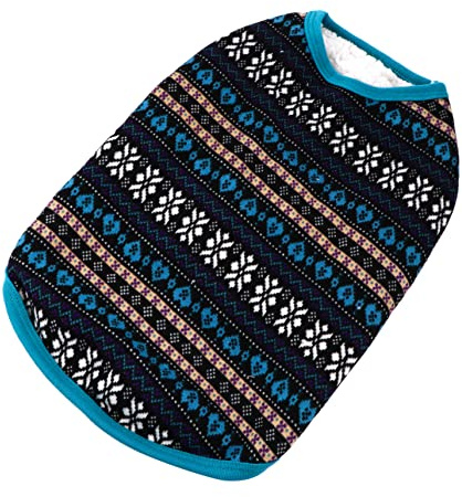 Kisangel Hundepullover Für Herbst Und Winter Bequemer Und Warmer Fleece-Mantel Für Kleine Und Mittelgroße Hunde Für Trendige Haustierbesitzer Kreativen Designs
